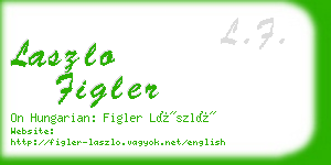 laszlo figler business card